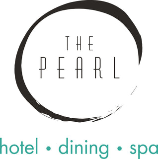 Logo for The Pearl, hotel, dining, spa